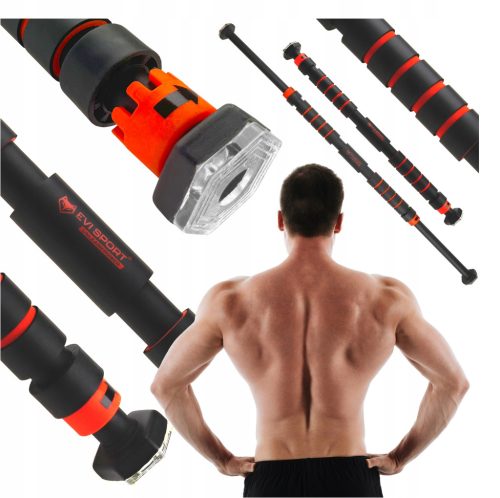  EXERCISE BAR for pull-ups, adjustable, STEEL, strong, UP TO 150 kg