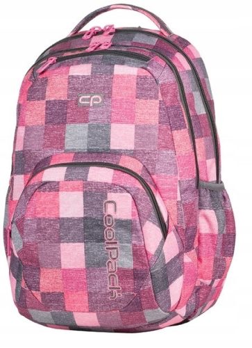 Coolpack Smash 26L Youth School Backpack - Multicolor Check Pattern