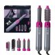  5-in-1 curling iron hair straightener set