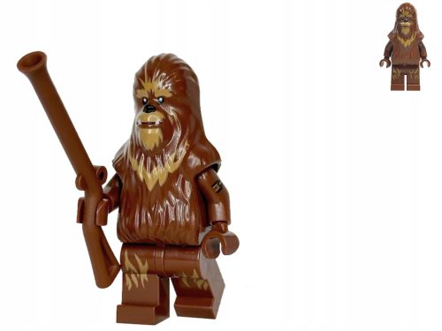  Unique LEGO STAR WARS - Wookie + weapon! (Shoulder insignia) 75084 sw0627