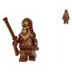  Unique LEGO STAR WARS - Wookie + weapon! (Shoulder insignia) 75084 sw0627