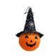  DECORATIVE SOFT PUMPKIN WITH HALLOWEEN HAT, PUMPKINS 18 CM