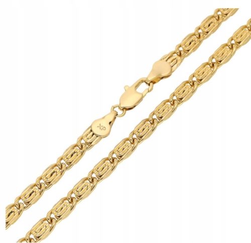  GOLD CHAIN SURGICAL STEEL 316L BIRD'S EYE 50 CM