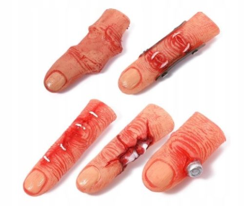  Severed Fingers 5 Pieces Halloween Blood HALLOWEEN PARTY