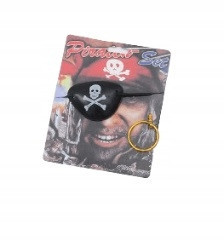  pirate eye patch, HALLOWEEN PARTY earring