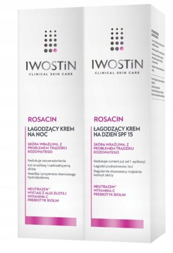 IWOSTIN ROSACIN Soothing Day Cream SPF15 for Rosacea-Prone Skin, 40ml