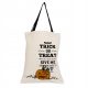  Halloween candy bags made of cotton canvas