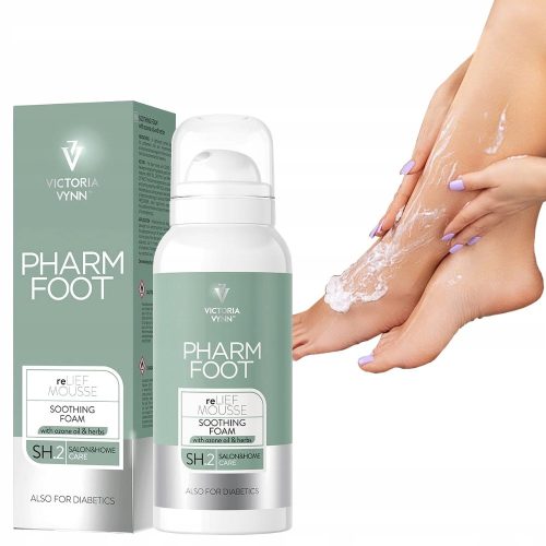  PHARM FOOT reLIEF MOUSSE COOLING AND SOOTHING FOAM FOR FEET 105 ml