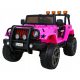  Monster 4x4 off-road jeep for children Pink + Remote control + Adjustment s