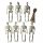  Rubber Skeleton Children's Toy Mini 10 pcs