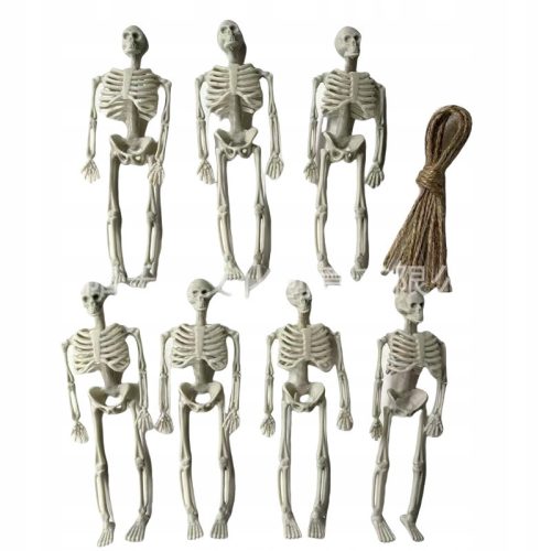  Rubber Skeleton Children's Toy Mini 10 pcs