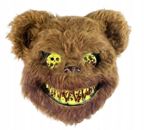  Halloween Mask Teddy Bear 26x27cm HALLOWEEN PARTY