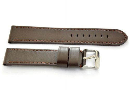  LONG ELEGANT WATCH STRAP 22mm. LEATHER.