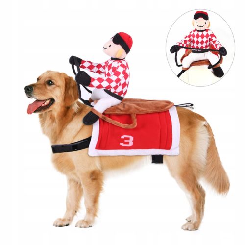  Dog Riding Costume for Halloween and Christmas