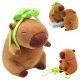  CAPYBARA RODENT PLUSH TOY, CUTE CARTOON ANIMAL CAPYBARA STUFFED ANIMAL, CUTE 25CM