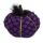  Pumpkin Decoration Fabric Made of Soft Wool for Thanksgiving, Purple