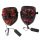  LED Face Shield 3 Modes Adjustable Size for Halloween 2 Pack