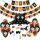  HALLOWEEN DECORATION 26-PIECE PARTY DECORATION SET BALLOONS BANNERS