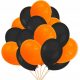  HALLOWEEN BALLOONS SET WITH 50 DECORATIVE ORANGE-BLACK BALLOONS FOR PARTY