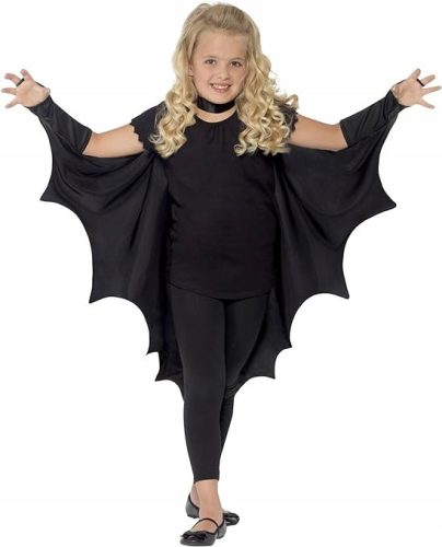  DISPOSABLE Bat Halloween Costume for a Child, Costume with Cape