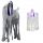  SPIRIT HANGING GHOST HALLOWEEN DECORATION HOUSE ORNAMENT ILLUMINATED 109 cm