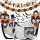  HALLOWEEN DECORATION 38-PIECE PARTY DECORATION SET SPIDER BALLOONS