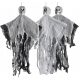  3x SKELETONS SKELETON HANGING HALLOWEEN DECORATIONS HALLOWEEN DECORATIONS 90 cm