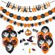  HALLOWEEN DECORATION 25-PIECE PARTY DECORATION SET BALLOONS BANNERS