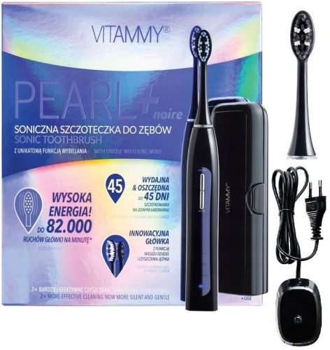  Schallzahnbürste Vitammy Pearl + Noire