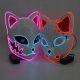  Halloween glowing mask LED glowing mask