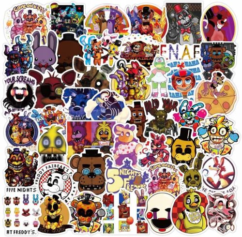  50 pcs Five Nights at Freddy's vinyl stickers waterproof stickers for l