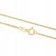  Gold chain - Fox Tail 42cm pr.585