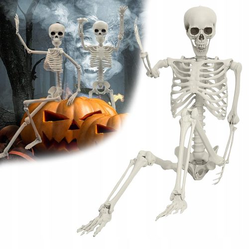  HANGING SKELETON BONE 170CM HALLOWEEN CUBE