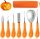  PUMPKIN CARVING SET BLADE HALLOWEEN TOOLS 7-PIECE CASE