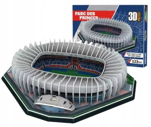  3D PUZZLE PARC DES PRINCES PSG PARIS FOOTBALL STADIUM 123 PIECES