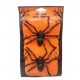  Halloween decoration spider large made of rubber 10x12cm pack of 20 pieces