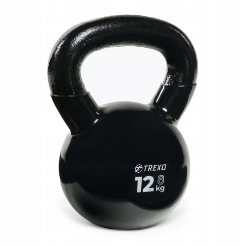  Kettlebell TREXO VKB12 12 kg Weight designation Cast iron Round wide handle