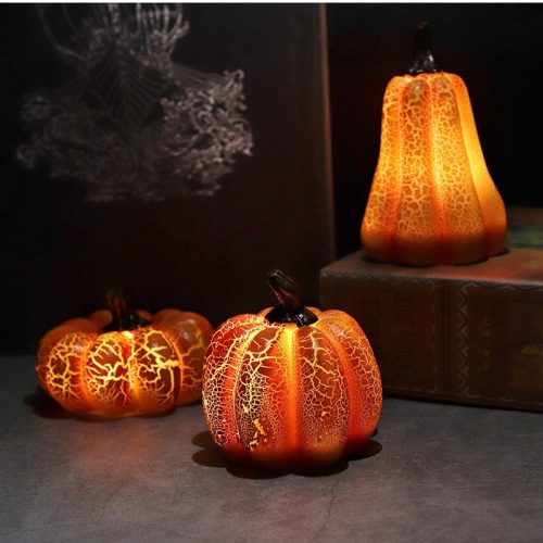  DECORATIVE PUMPKINS 3 PIECES AUTUMN DECORATION