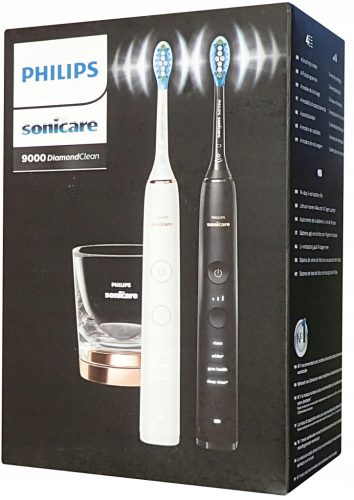  Philips Diamondclean Series 9000 electric sonic toothbrushes, 2 pieces