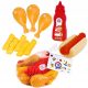  Set of TOYS for the KITCHEN Toys for PLAYING at HOME Great Food Set