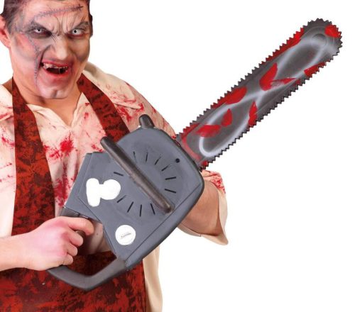  Artificial Chainsaw with Blood