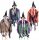  HALLOWEEN WITCH WITCH SCARY LARGE 50CM HANGING DECORATION SET x4