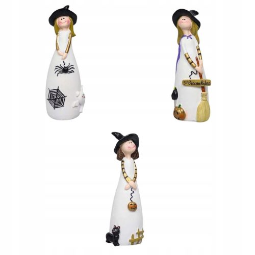  3 pieces Halloween witch figure witch doll