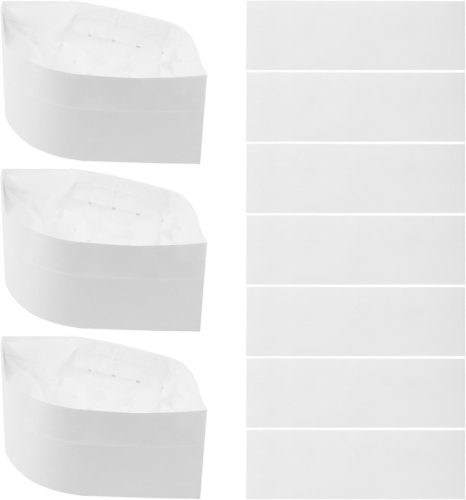  20 pieces of disposable paper chef's hat