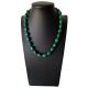  MALACHITE GREEN NECKLACE KING SOLOMON'S STONE WISDOM LOVE GOOD AURA