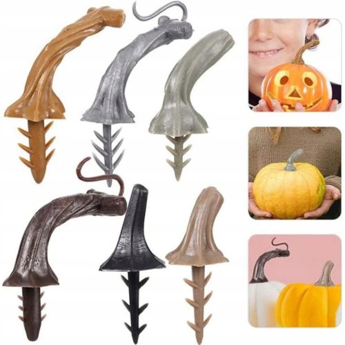  40pcs Artificial Pumpkin Stems Durable for Halloween Home Decoration