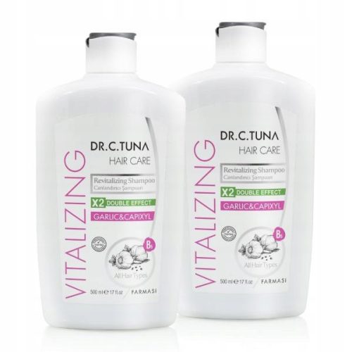  Farmasi Dr. C. Tuna Vitalizing 500 ml Hair Shampoo with Garlic