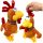  Interactive rooster chicken plush dancing funny clucking hen