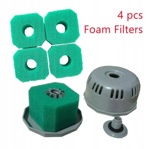  4 Pack Reusable Spa Jacuzzi Foam Filters