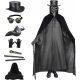  Plague Doctor Costume Mask with Beak, Doctor Mask, Medieval